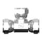 World Wide Fittings Female JIC Swivel to Female JIC Swivel to Female JIC Swivel Tee 6606X04X04X04 - alternate 1